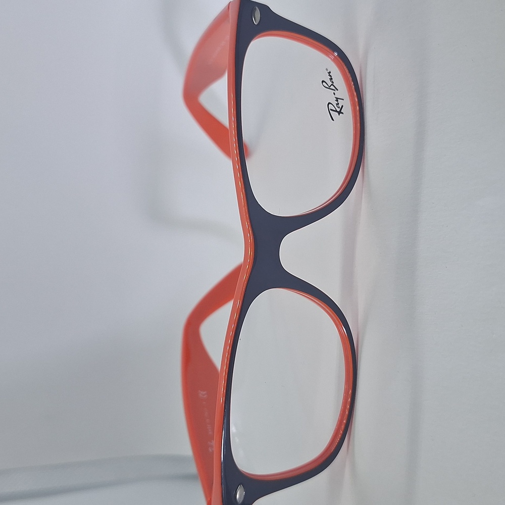 RAY-BAN  RB 2132 NEW WAYFARER c.789/3F  52-18-140  Rx Eyeglass Frame, Pre-Owned